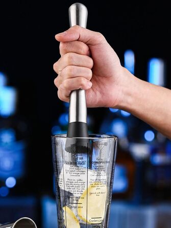 Набір шейкерів для коктейлів із 4 предметів, 400 мл ASIFMTHOT