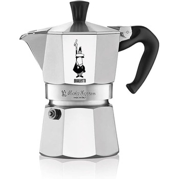 Кавоварка гейзерна 190 мл на 4 чашки Moka Express Bialetti