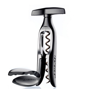 Набір для вина: штопор і обрізувач фольги GS110, чорний Le Creuset