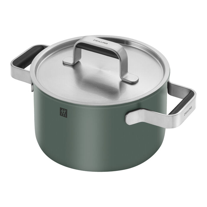 Набір каструль з кришками, 5 предметів, зелені Pure Zwilling