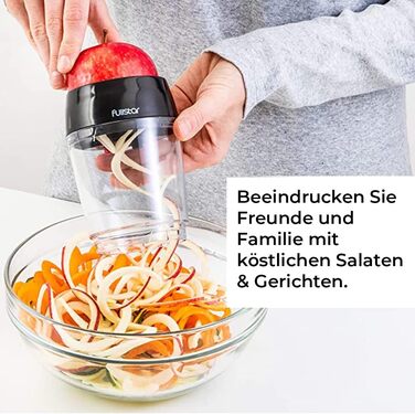 Спиральная овощерезка 4-в-1 с контейнером Fullstar