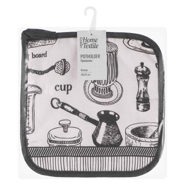 Прихватка Ardesto Kitchen 20х20см, 90% поліестер, 10% бавовна