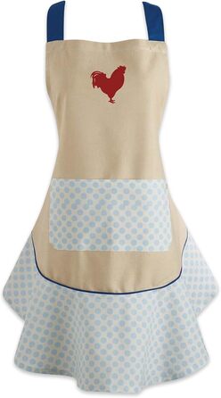 Набір кухонних рушників своїми руками, різдвяні рушники для випічки, приготування їжі та розваг, 18&quot x 28&quot, Tree Farm, 2 шт. (Червоний півень)