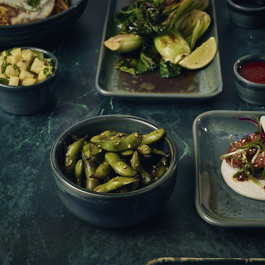 Салатник 11.5 см, зелений, 360 мл, Terra Porcelain Aqua Green, GenWare