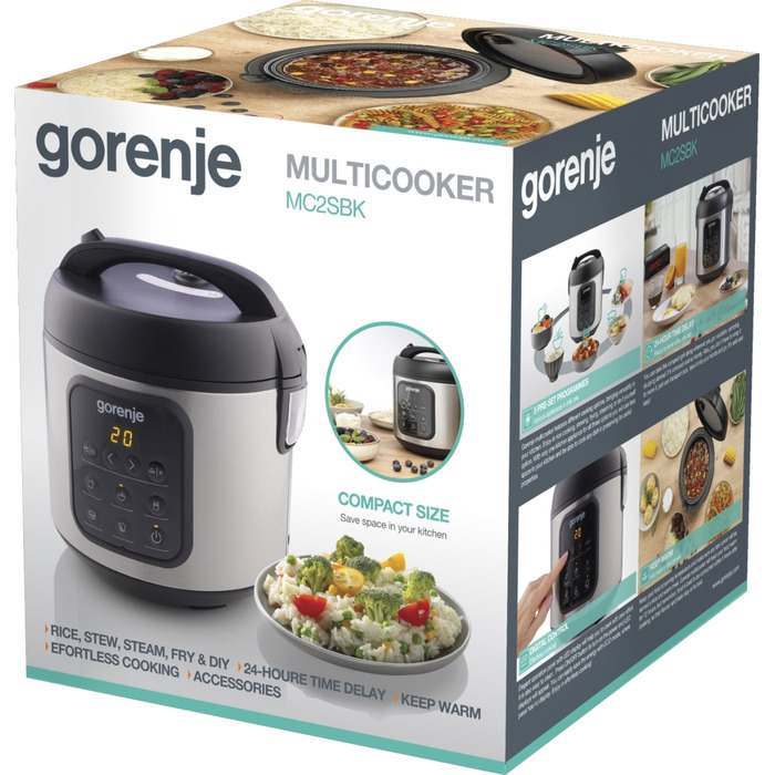 Мультиварка Gorenje MC2SBK (7158406)