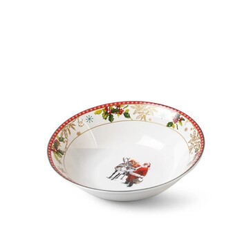 Салатник Fissman CHRISTMAS 18,2 см фарфор (13784)