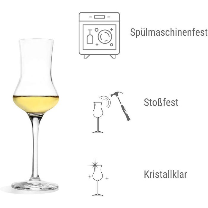 Набір із 6 чарок 90 мл., Stölzle Lausitz