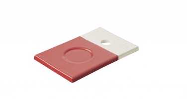 Підставка для чашки Revol Color Lab, червона, 14 х 9 х 0,8 см