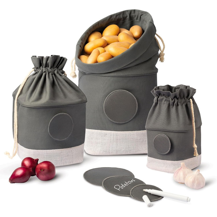 Набір ємностей для зберігання 3 шт Praknu