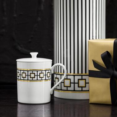 Чашка з кришкою 11,5х8,5х11 см MetroChic Gifts Villeroy & Boch