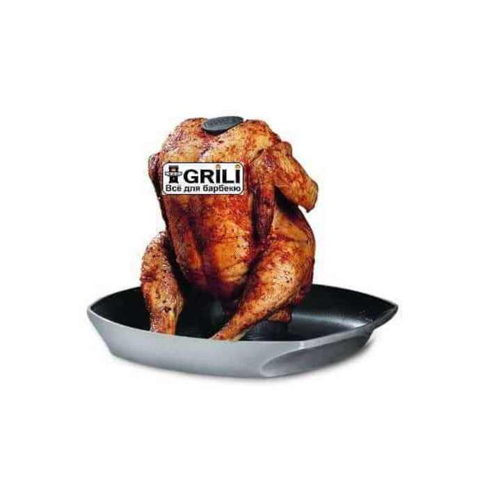 Стойка для курицы новая Weber