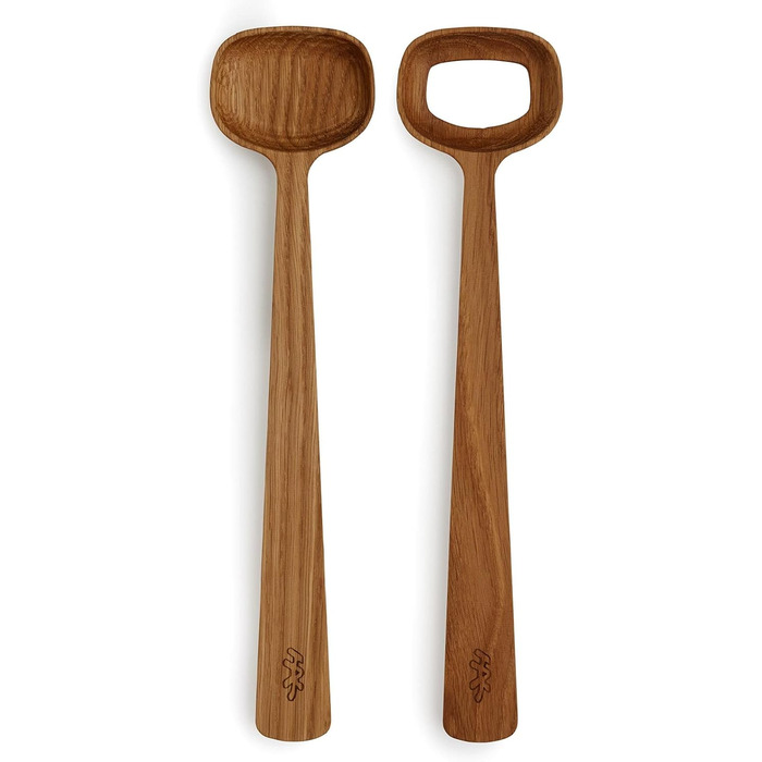 Лопатки для салатов деревянные, набор 2 предмета Hammershøi Kähler