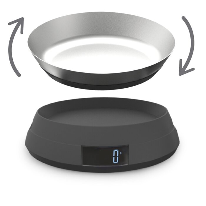 Ваги кухонні сірі SwitchScale Joseph Joseph