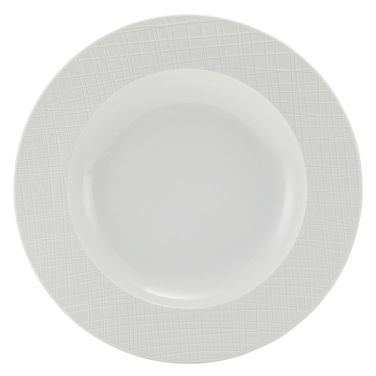 Тарілка для пасти 28.5 см, Incise Porcelain Lavara, GenWare