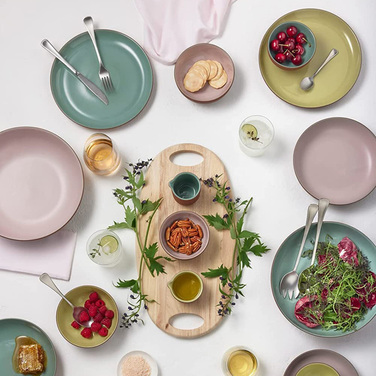 Миска сервірувальна Maxwell & Williams SIENNA, жовта, кераміка, діам. 20 см, 1070 мл