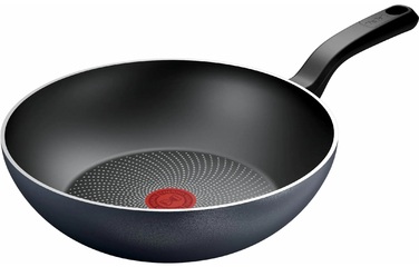 Tefal Сковорода ВОК So' Light, 28см, алюміній, бакеліт, чорний