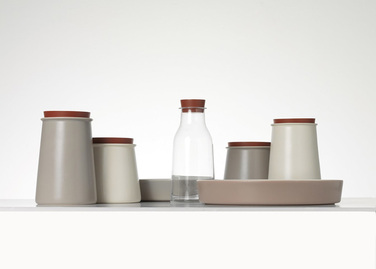 Піднос 24x36 см світло-сірий Tonale Alessi