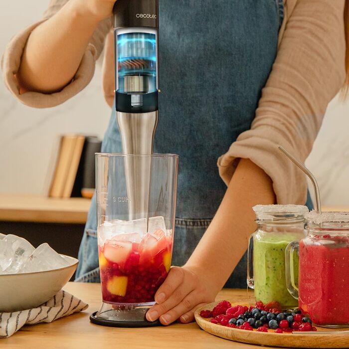 Ручний блендер 1500 Вт Katana TotalDestroy з аксесуарами, набір 6 предметів Cecotec