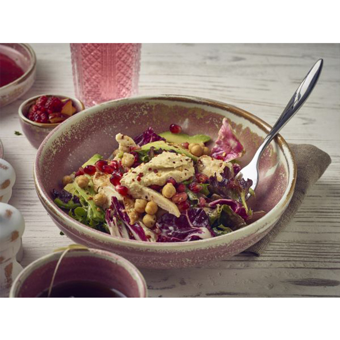 Миска кругла 1,3 л, 23 х 6 см, Terra Porcelain Rose Pink, GenWare