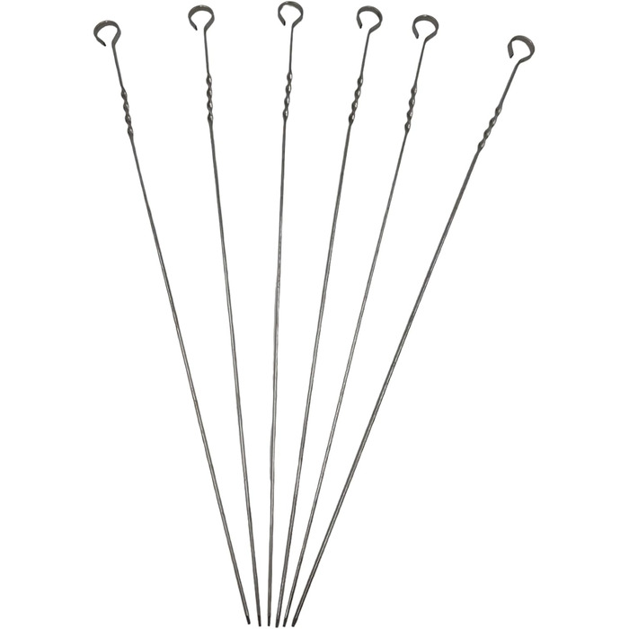 Портативний мангал включаючи 6 шампурів та решітку для гриля Grillpaul