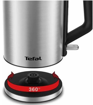 Tefal Електрочайник Bronx Electric, 1.7л, нерж. сталь, сірий