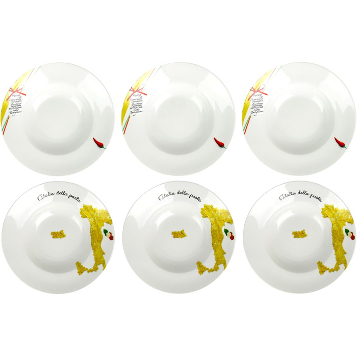 Тарілок для пасти 27 см 6 шт Lentz