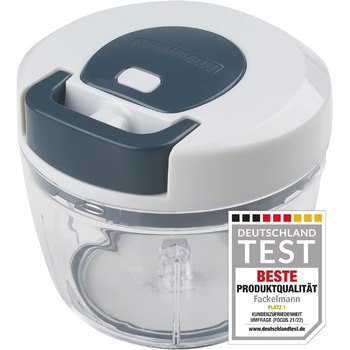 Мульти-подрібнювач зі шківом, прозорий контейнер для збирання продуктів з кришкою Fackelmann
