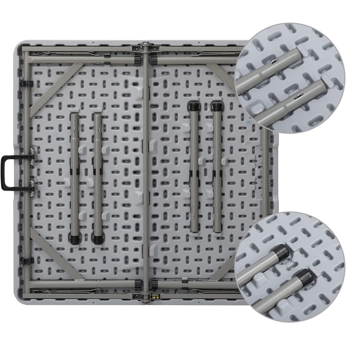 Складаний стіл для кемпінгу 87 х 87 см HollyHOME