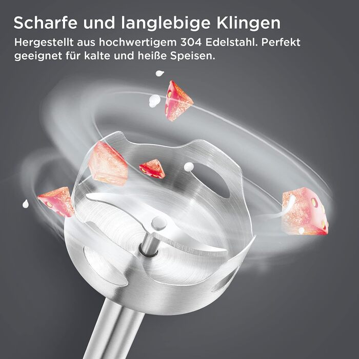 Блендер 4 в 1 погружной электрический 1000 Вт Midea