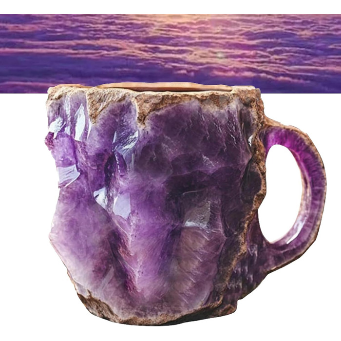 Кавова чашка з мінерального кристалу ZANWANXIN