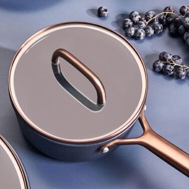 Сотейник 18 см зі скляною кришкою, синій Milano Zwilling