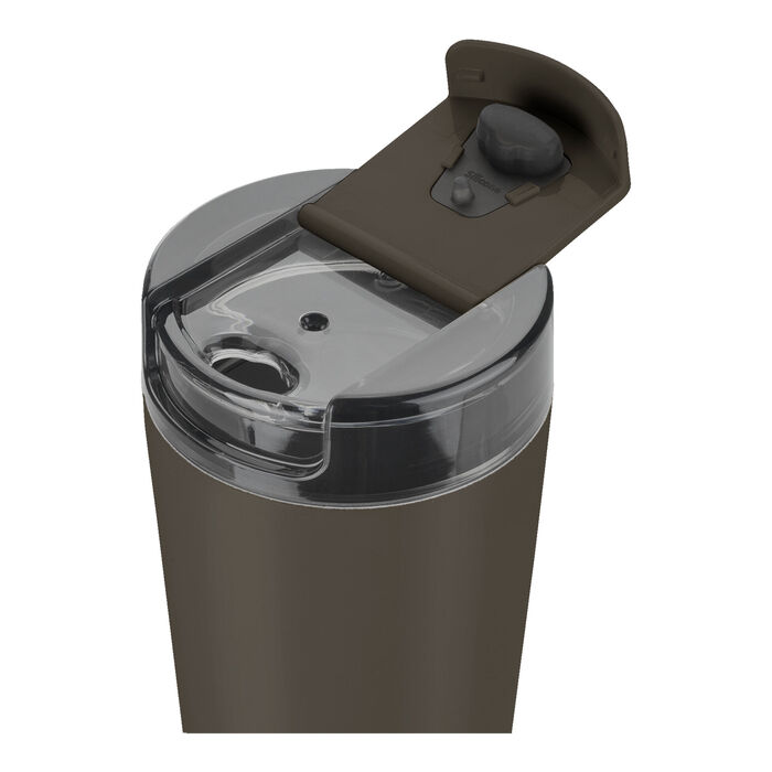 Термокружка 480 мл, нержавіюча сталь, шоколадний колір Thermo Plus Zwilling