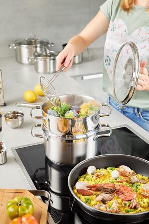 Сковорода вок 28 см з агтипригарним покриттям ProCera, Elegance Rosle