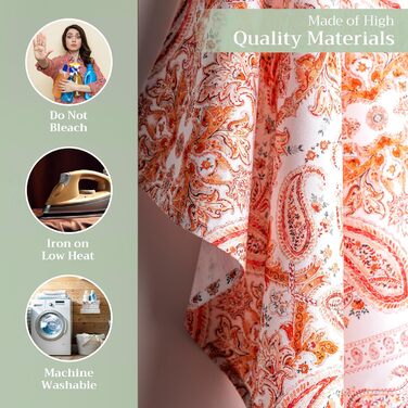 Набір із 3 багатоцільових кухонних рушників Барних рушників День подяки/Різдво (50 см x 70 см) (02 - Схід, 50 x 70 см (Набір із 3 шт.)), 39 Hermine Noel