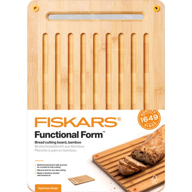 Дошка обробна бамбукова Fiskars Functional Form (1059230)