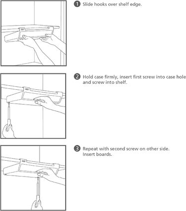 Набір дощок, 3 предмети в підвісному корпусі, різнокольорові Folio Slim Joseph Joseph