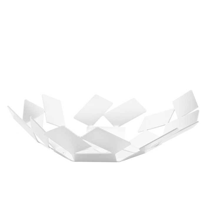 Блюдо 24,5х6,2х23,4 см белое Scirocco Alessi