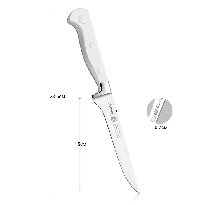 Обвалочний ніж Fissman MONOGAMI 15 см (2495)