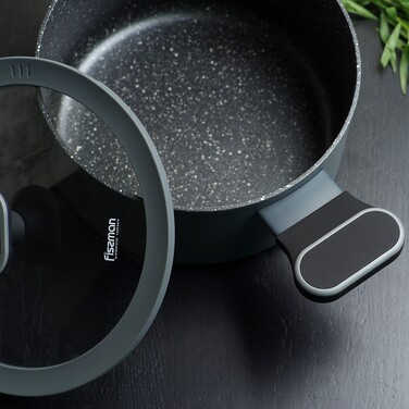 Каструля зі скляною кришкою 20 см 3 л LAURA Fissman