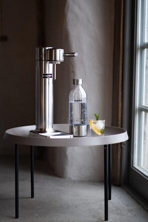 Набір для газування води, 2 предмети, металік Carbonator 3 Aarke