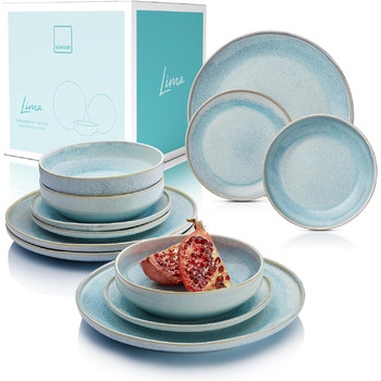 Набір тарілок на 4 персони, 12 предметів Lima Sänger