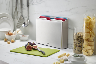 Набір обробних дощок, 7,5 х 26 х 36 см, сріблястий Folio Large Joseph Joseph