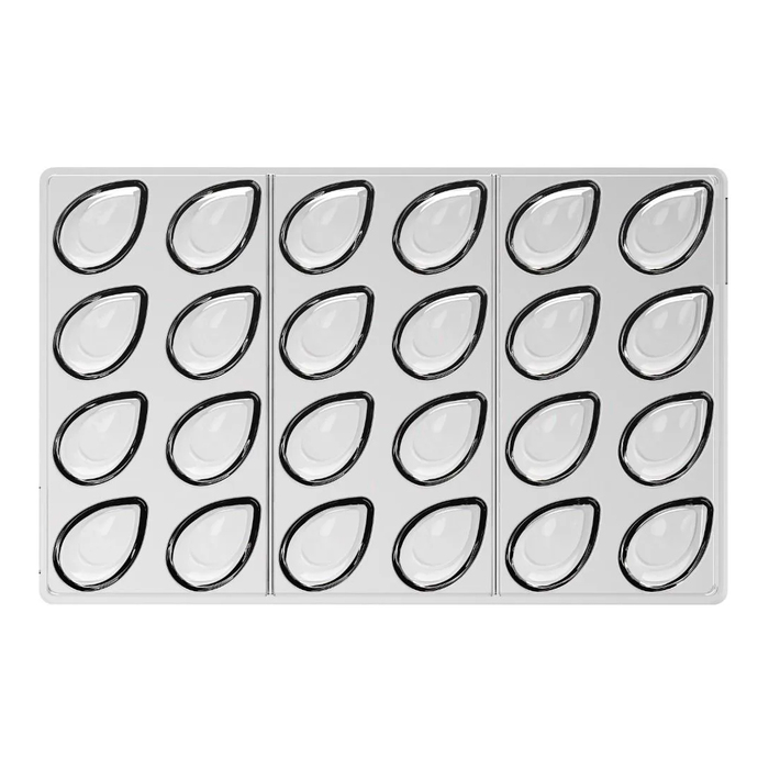 CH047 - AURORA-P Форма для шоколаду