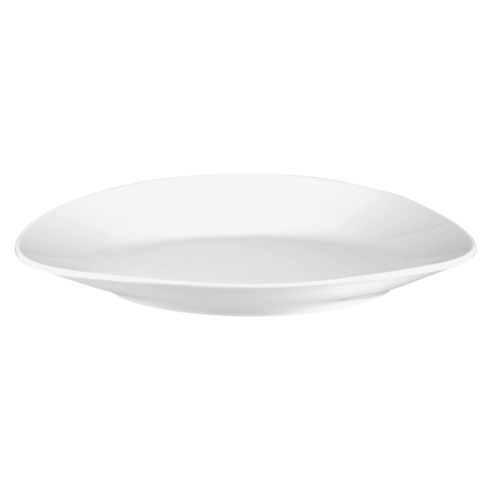 Тарілка Гурман плоска 34.5 см біла Organic No Limits Seltmann