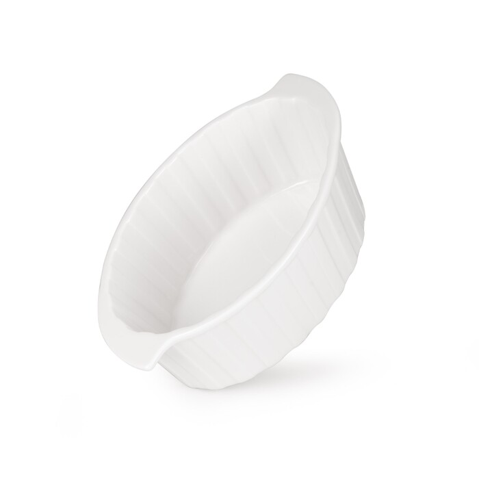 Овальная форма для запекания Fissman 24х16,5х8 см/1,6 л фарфоровая цена за шт (14172)