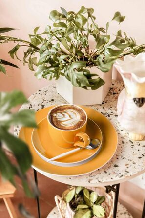 Кавовий сервіз на 6 персон, 18 предметів, помаранчевий Liberty Pure Colors Seltmann Weiden