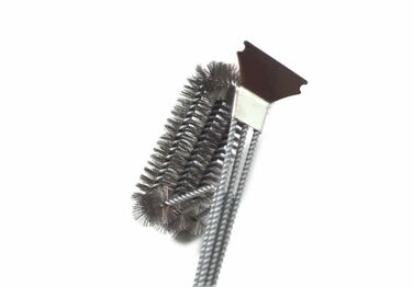 Щітка для гриля преміум-класу 3в1 (щітка + скребок + відкривачка) GRILLI 777720 Код: 006407