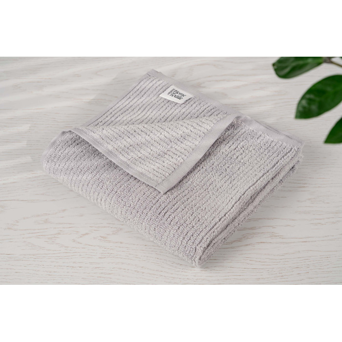 Полотенце махровое Ardesto Air, 50х90см, 100% хлопок, серый