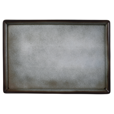 Блюдо прямокутне 32.5 х 22.4 см сіре Fantastic Seltmann