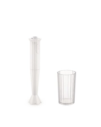 Блендер занурювальний білий Plissé Alessi